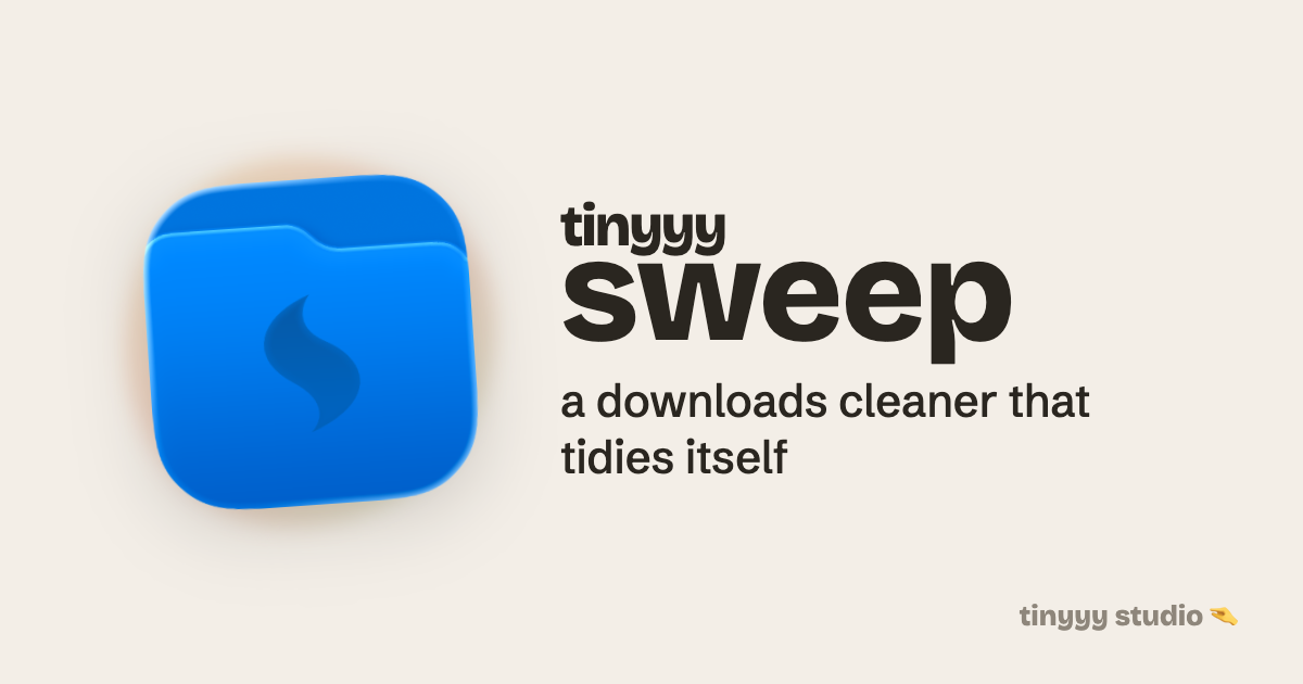tinyyy sweep social card